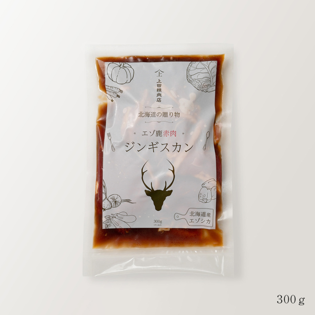 エゾ鹿赤肉　ジンギスカン　300g