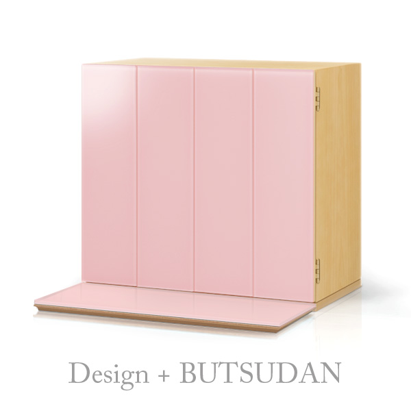 リン　ガラス　シャーベットピンク