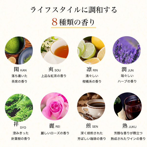 ルームインセンスリビング　アソート8