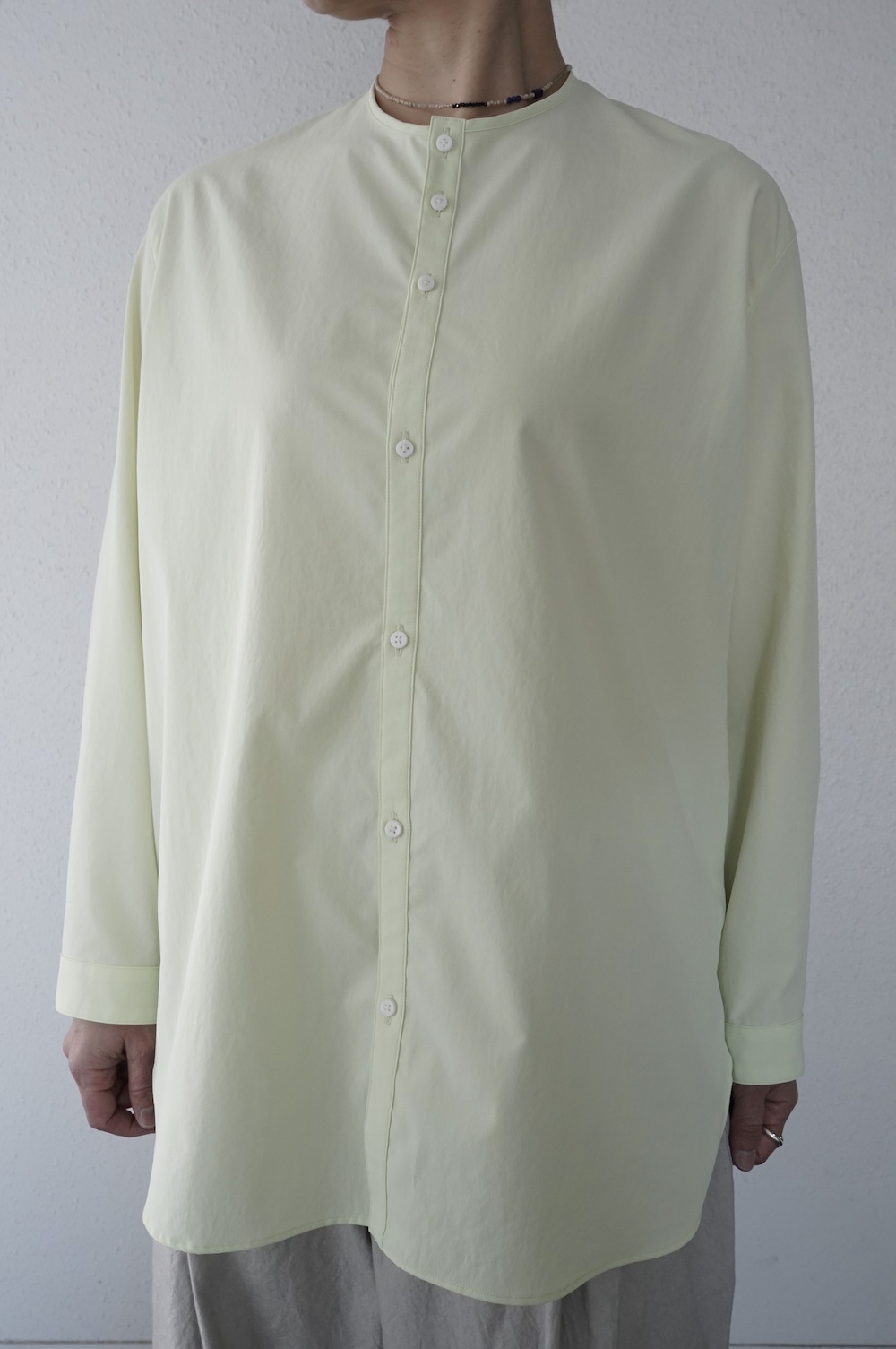 NO CONTROL AIR マットタイプライター　ノーカラーシャツ