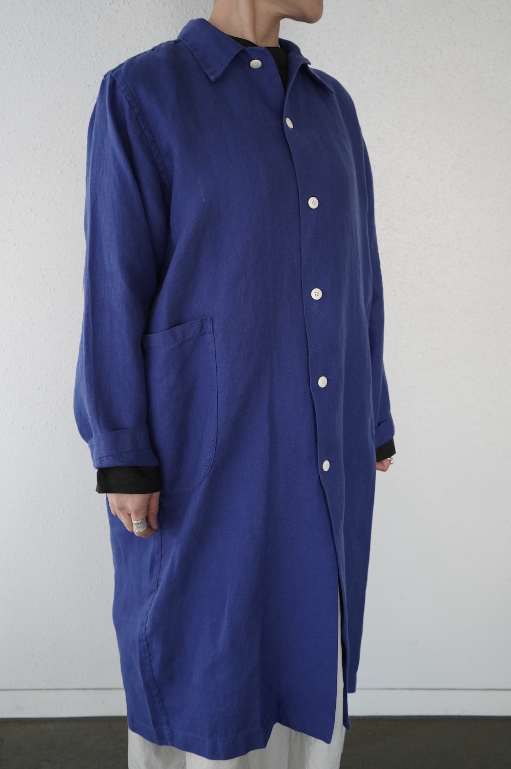 quitan  ロングシャツコート