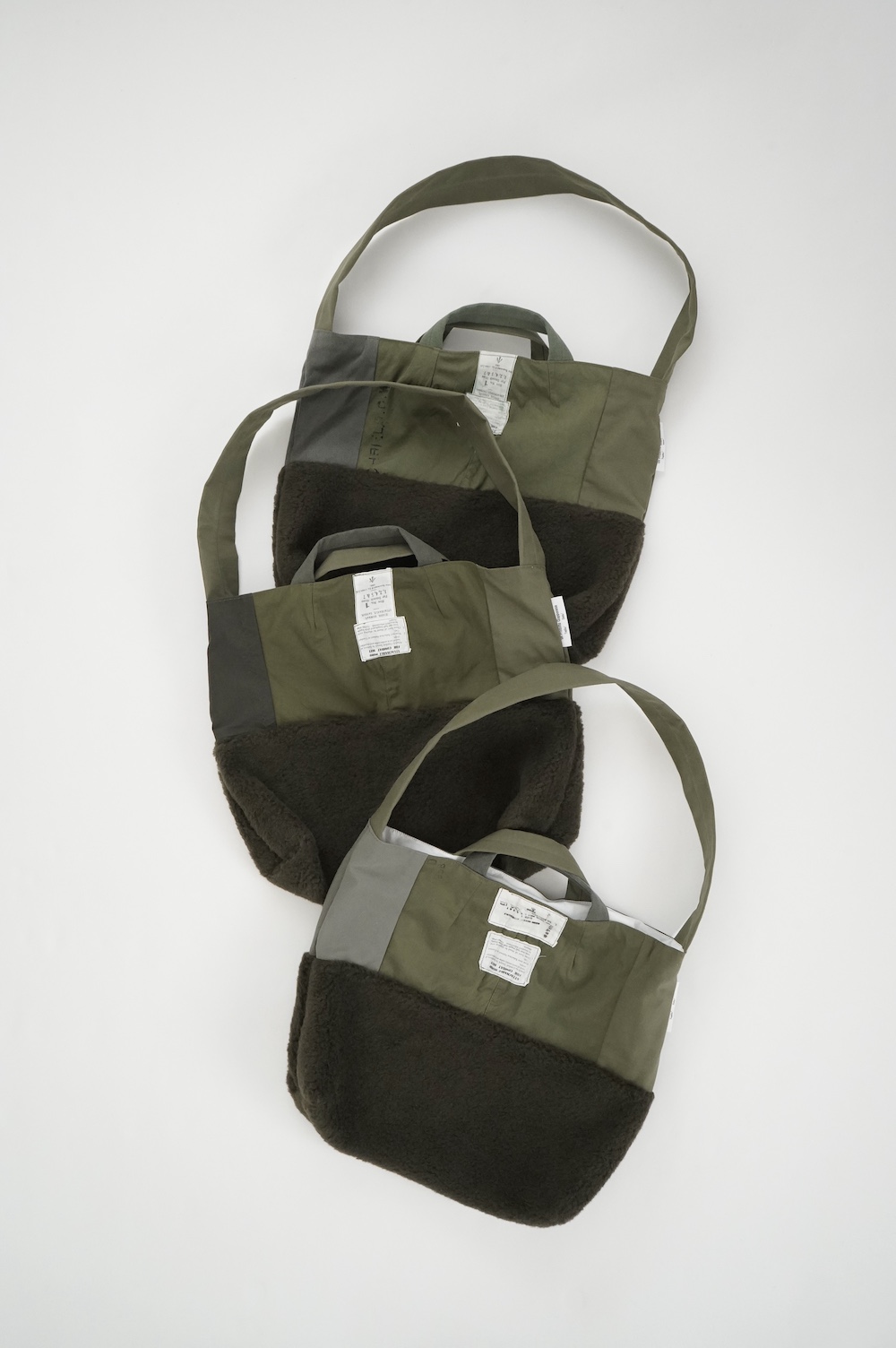 ARTE POVERA　イギリススモックパーカー　Re-トート＆ショルダー