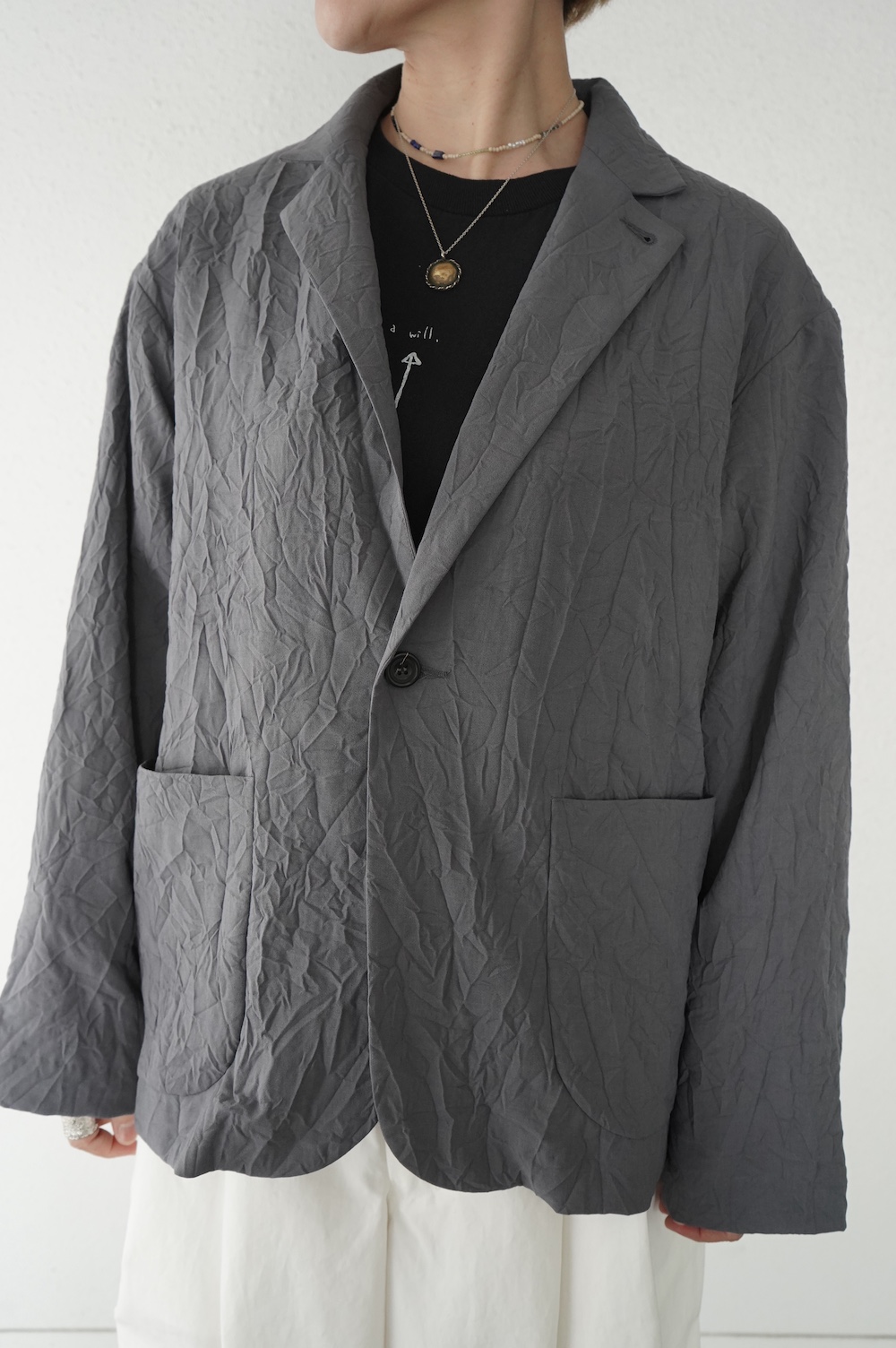 Honnete  シワシワジャケット