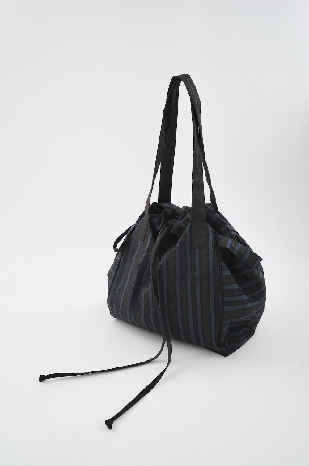 khadi and co  コットンオーガンジーストライプBAG