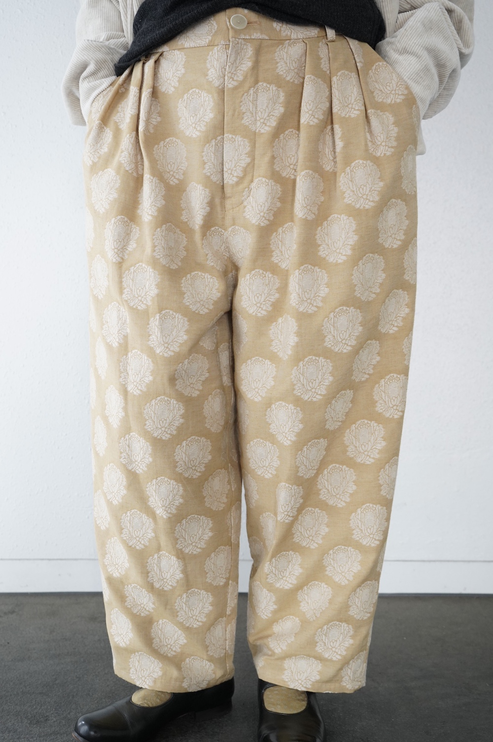 GASA* ”紅掛空” ジャガードパンツ annabelle