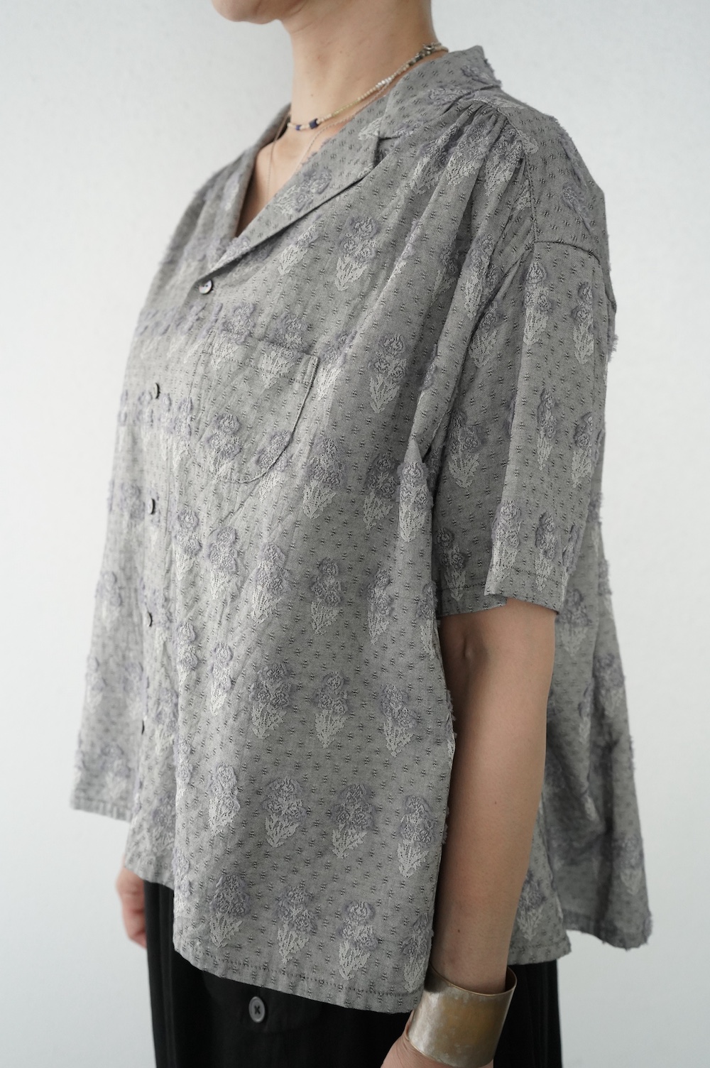 GASA* ”収穫を待つ”　開衿ブラウス