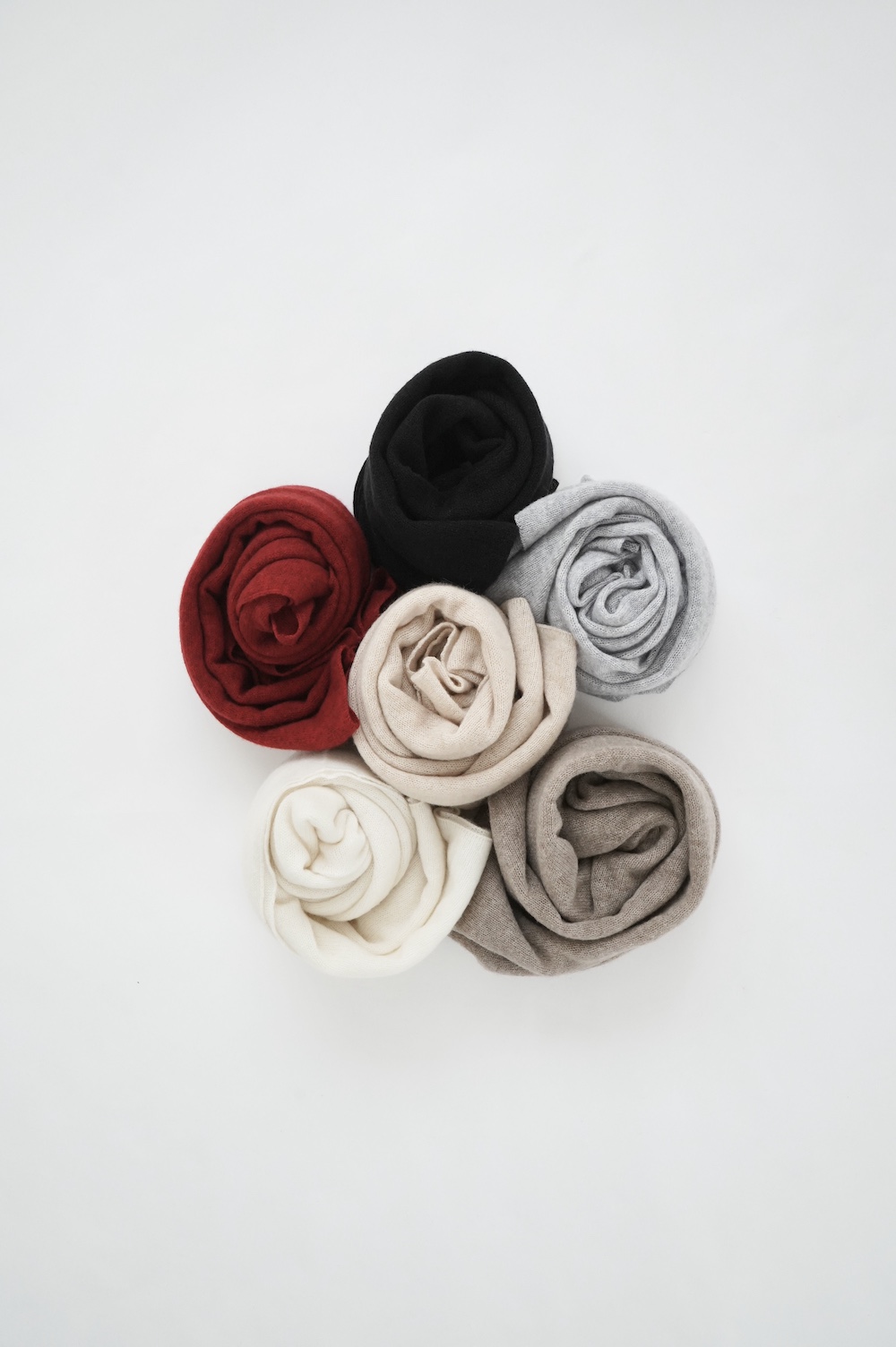 FREEMAN--B カシミアゆる編みストール・小