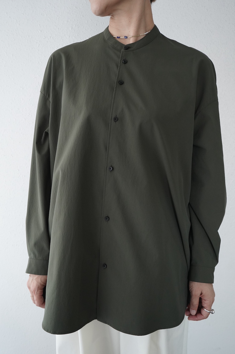 NO CONTROL AIR マットタイプライター バックフレアシャツ annabelle