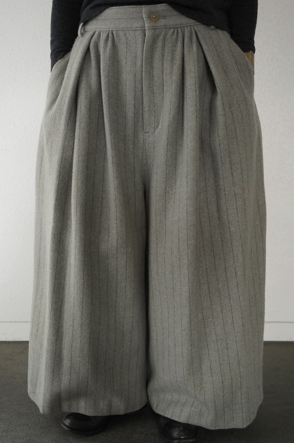 GASA* ”薄雲” ワイドパンツ