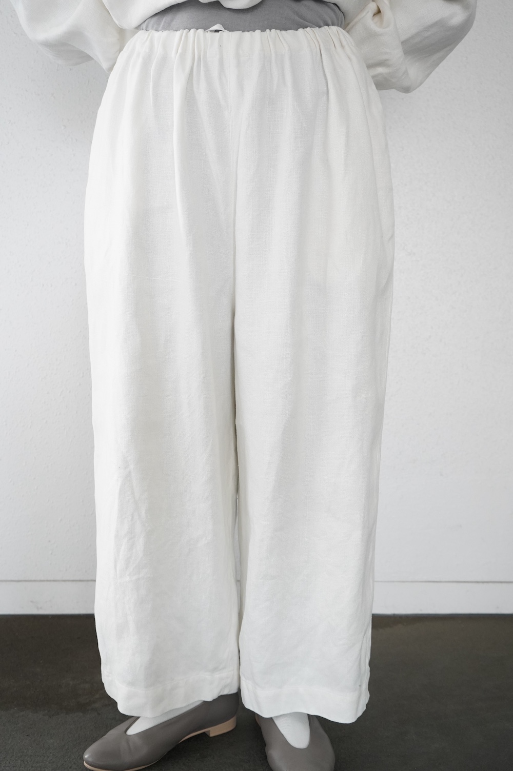 ゴーシュ 30/2ヘンプワイドパンツ annabelle