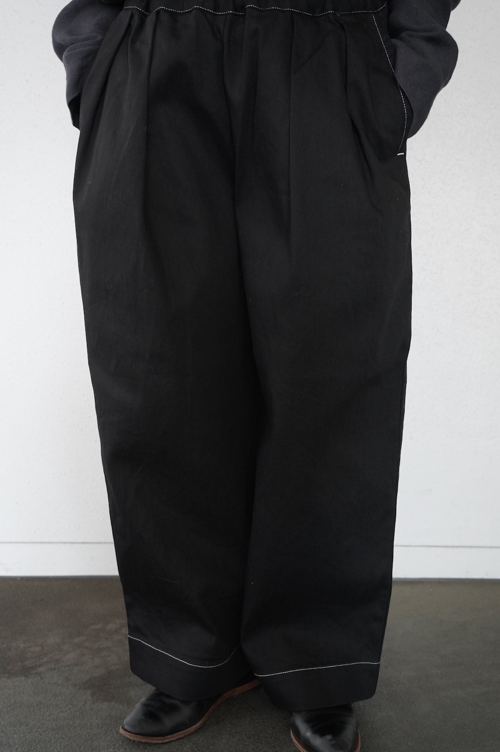 ARTE POVERA 12ozデニム　２タックイージーパンツ