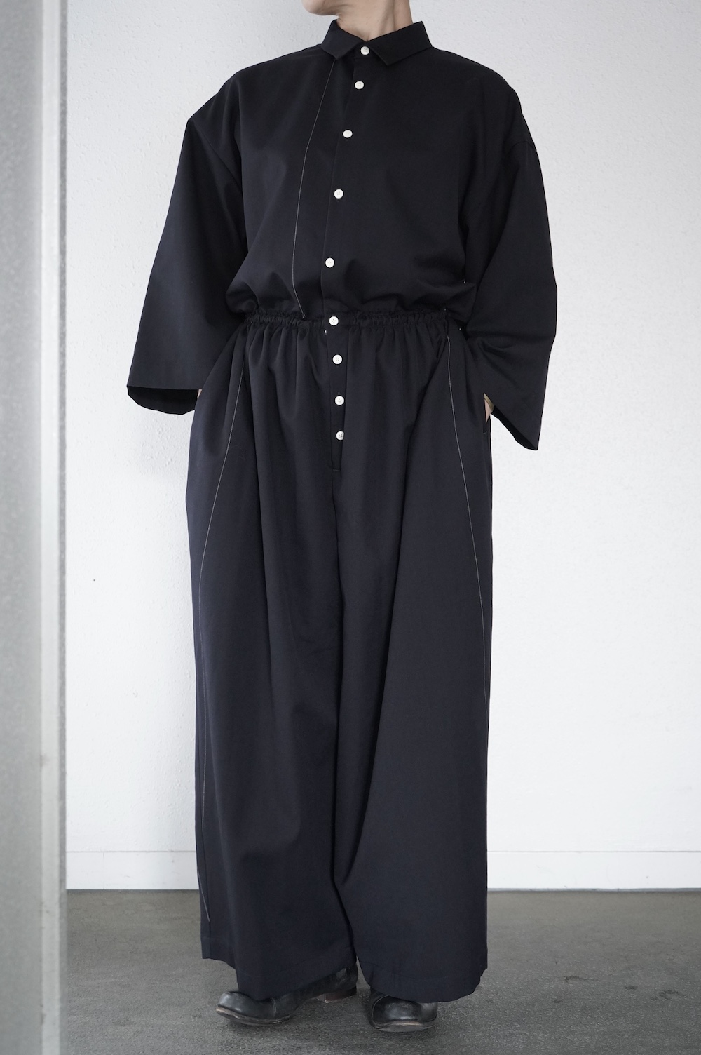 quitan(キタン) ウールジャンプスーツ annabelle