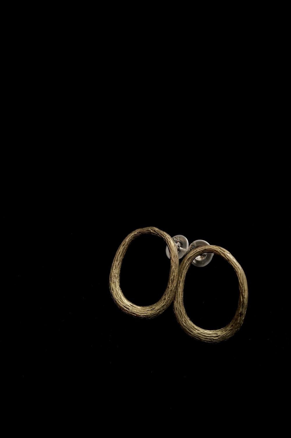 en,  ”木のうた” 枝のピアス