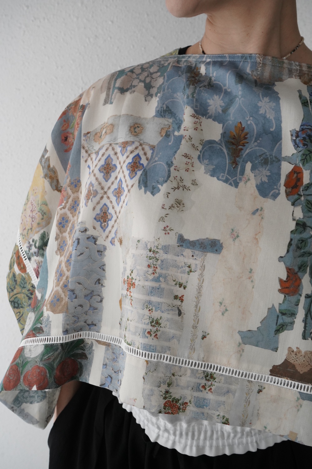 ASEEDONCLOUD Furoshiki blouse