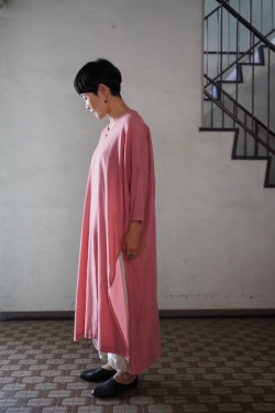 No Control Air キュプラコットンカルゼスリットワンピース Annabelle