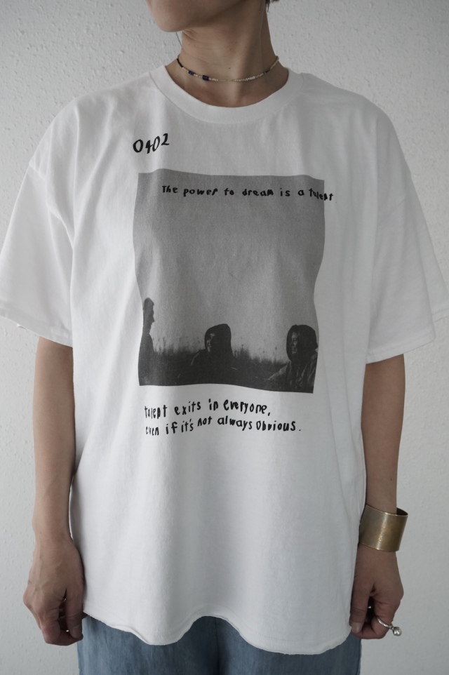 ARTE POVERA ギルダン　リメイク-「0402」フォトプリントT