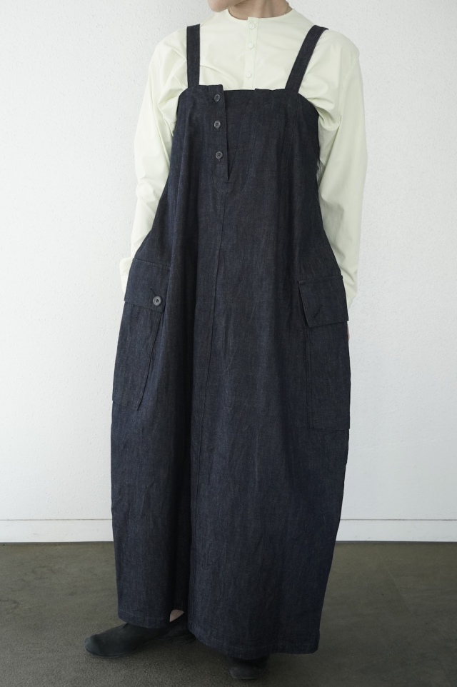 HAVERSACK  8.5ozライトデニム　ジャンパースカート