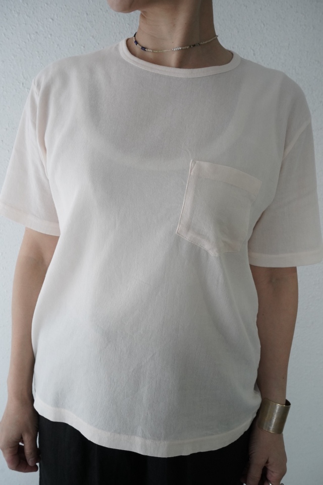 ゴーシュ　 ピケクレープ半袖Tee