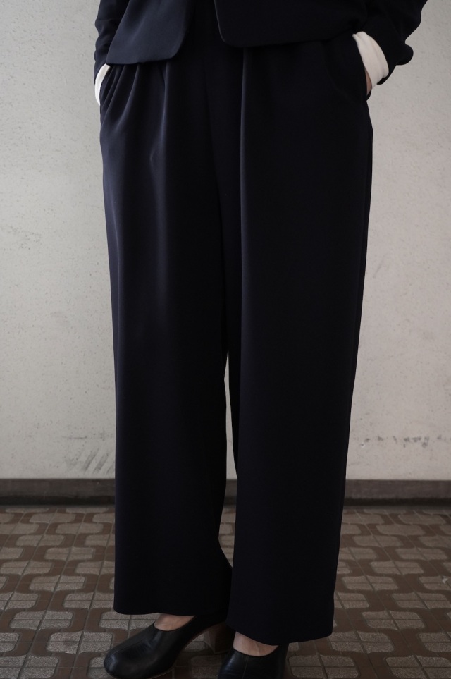ゴーシュ　ストレッチフォーマルワイドパンツ