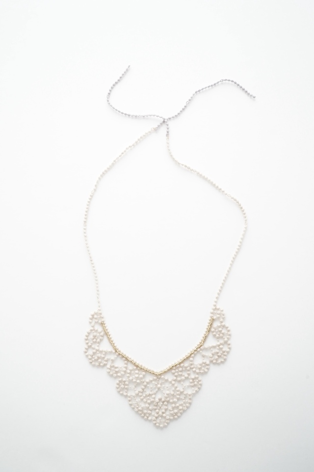 JEUJYEI レースネックレス(エクリュ) 2026