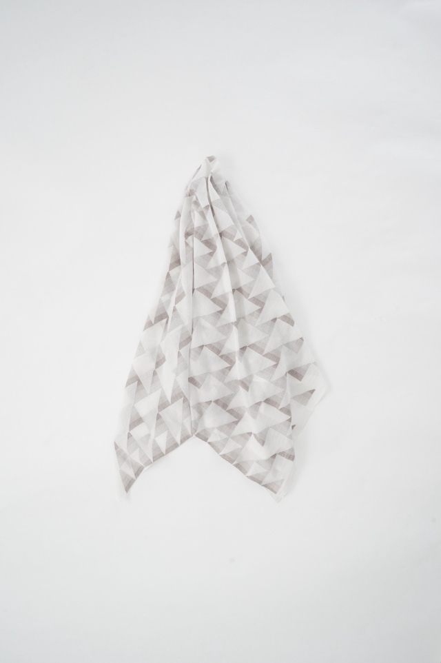 khadi and co コットンスクエアストール