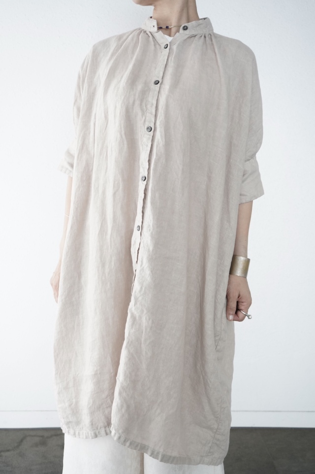 Honnete 姉妹伴2025 Irish Linen Gather one piece