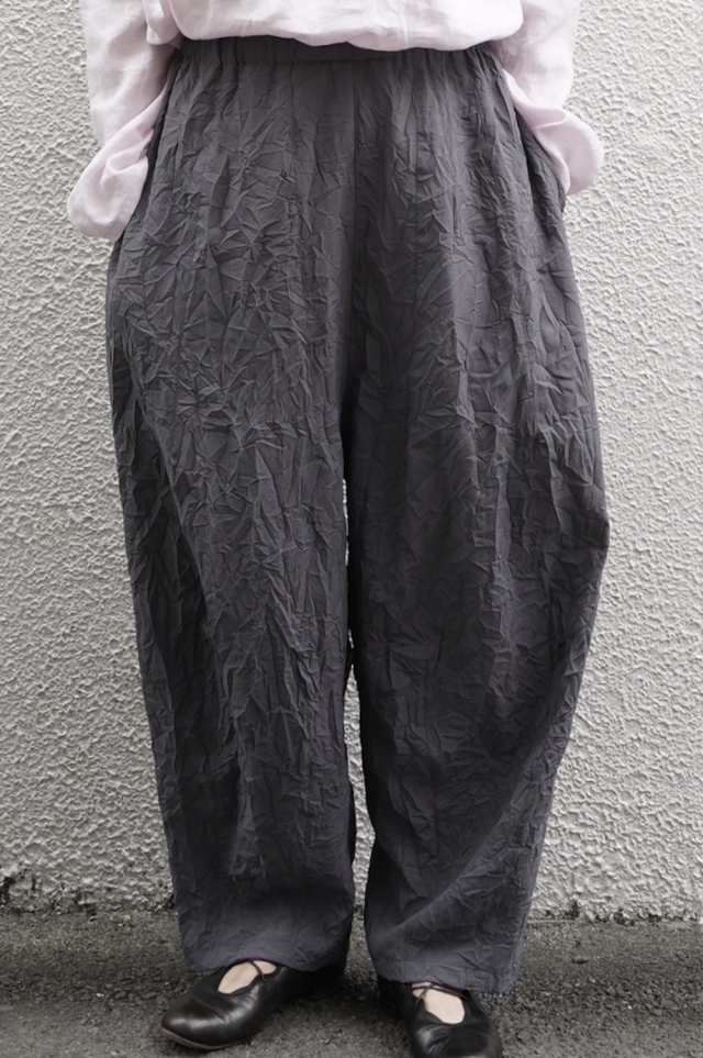 Honnete  シワシワイージーパンツ