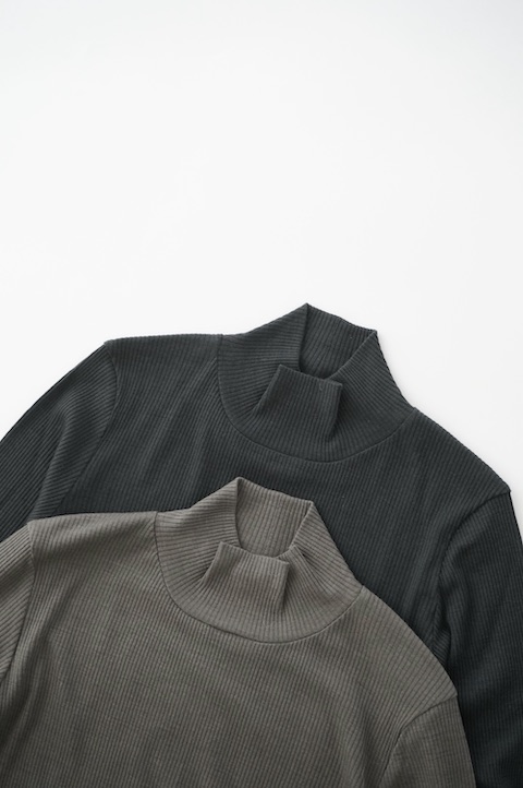 CLOSELY CLICK PEBBLE for annabelleウォッシャブルウールテレコハイネック