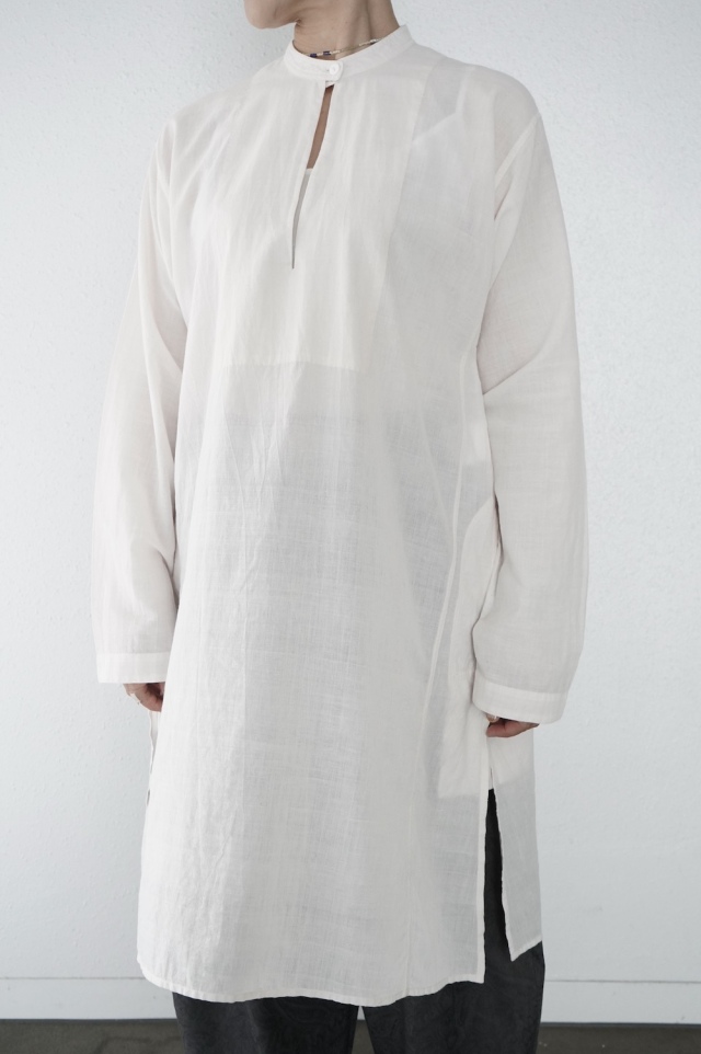 khadi and co　ロングシャツ　INDOLI