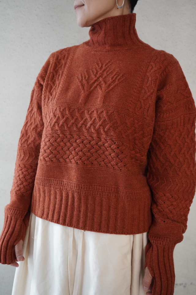 ASEEDONCLOUD Cable sweater