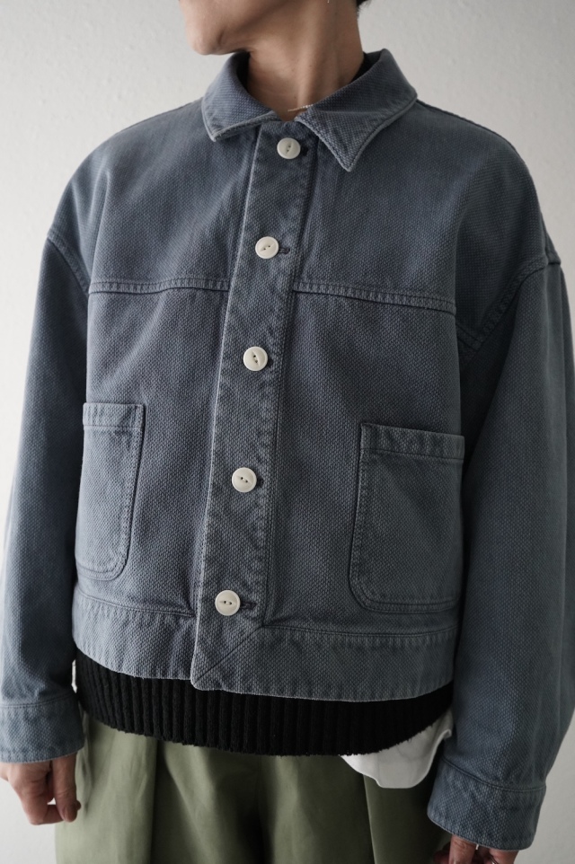 FACTORY　綿刺子織トラッカージャケット