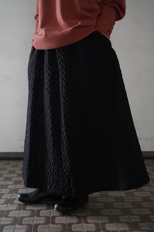 HAVERSACK キルティングジャガードスカート annabelle