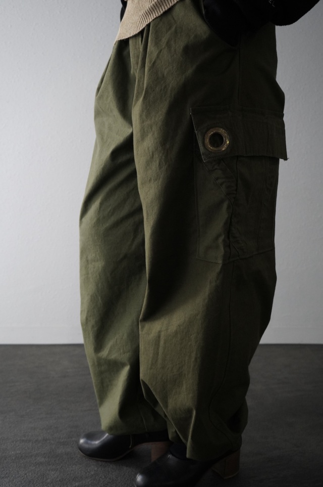 ARTE POVERA　ハンガリーテント　リメイクタックパンツ