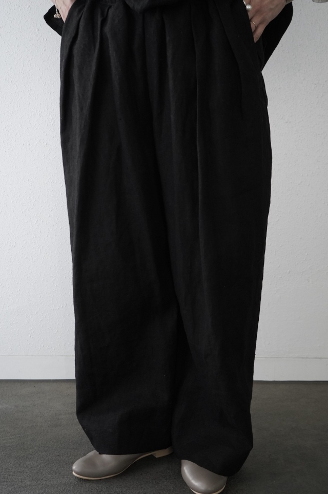 パンツ ARTE  POVERA ARTE POVERA アルテポーヴェラ｜ポンチ裏起毛2タックワイド