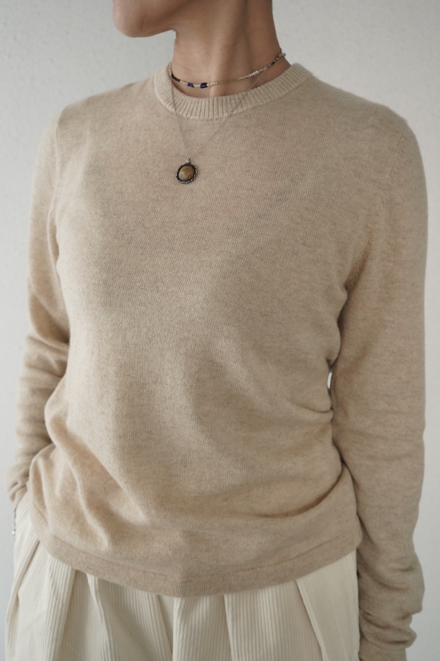 FREEMAN--B　リブネックトップス