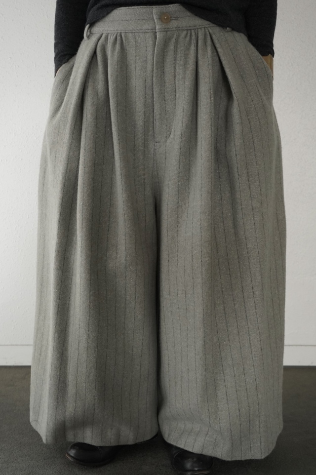 GASA* ”薄雲” ワイドパンツ