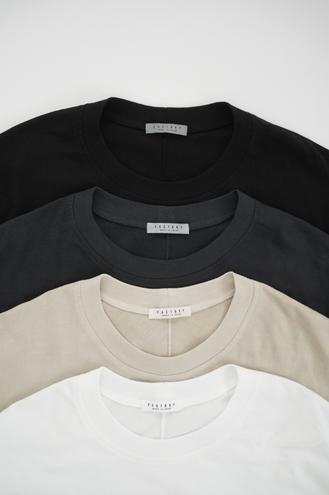 FACTORY  コットンサイドリブトレーナー