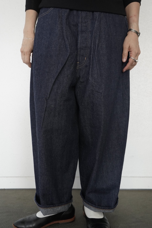 HAVERSACK  ワイドテーパードデニム（ワンウォッシュ）