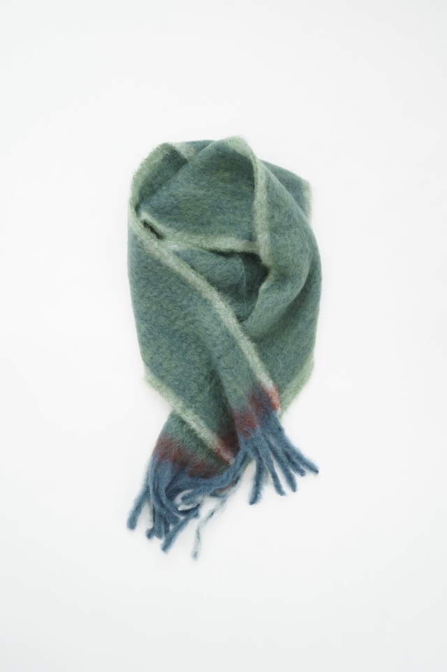 EZCARAY フレームラインモヘアストール