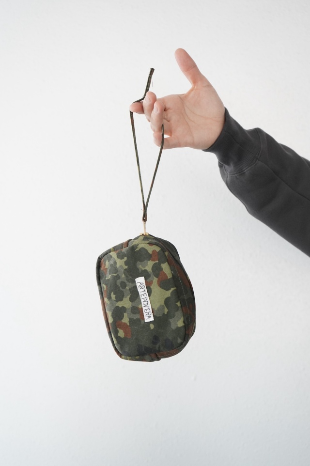 ARTE POVERA ドイツ軍テント リメイクポーチS