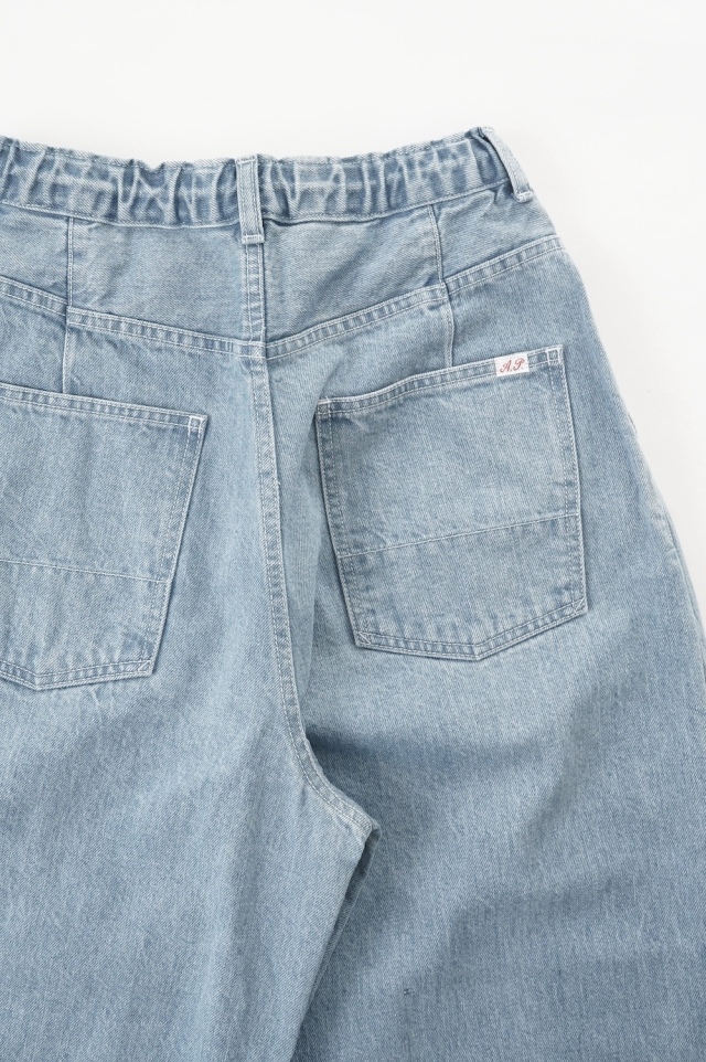 ARTE POVERA 12ozデニム　２タックパンツ
