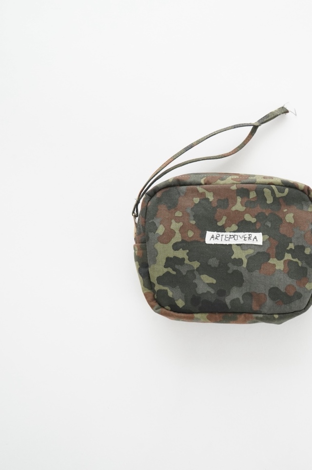 ARTE POVERA ドイツ軍テント リメイクポーチM