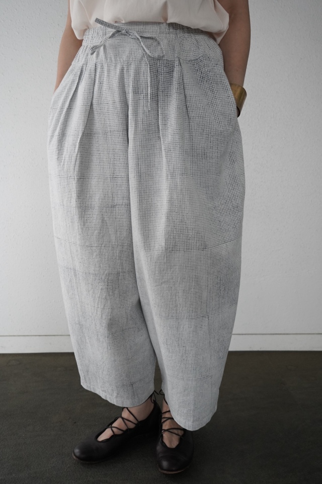 khadi and co コットンブロックプリントStar Pants
