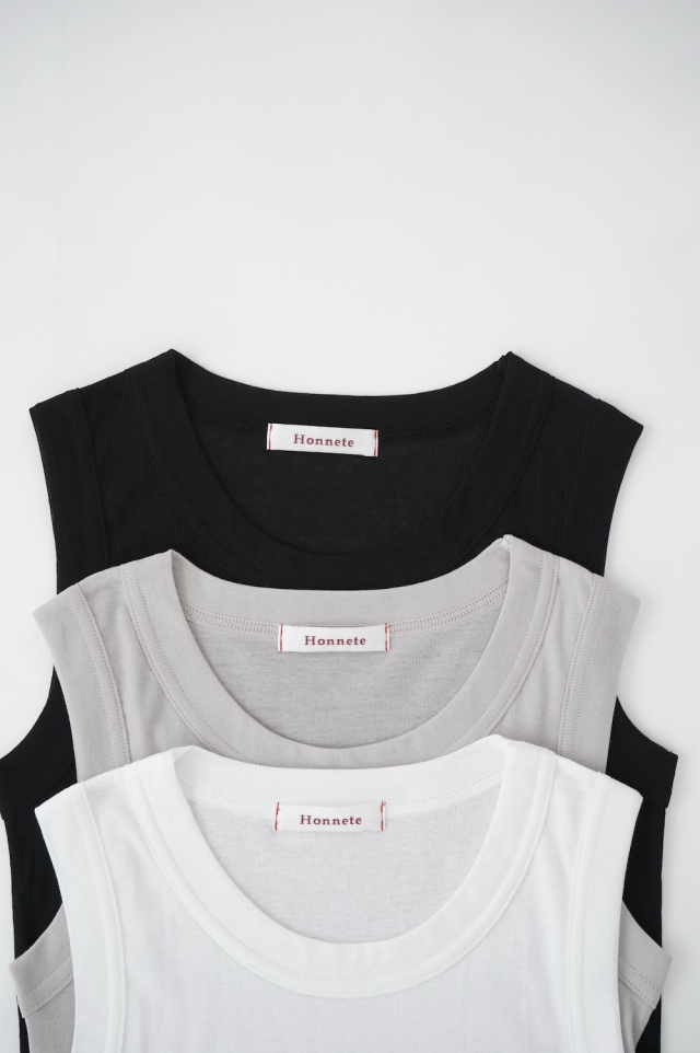 Honnete  スタンダードスリーブレスTee