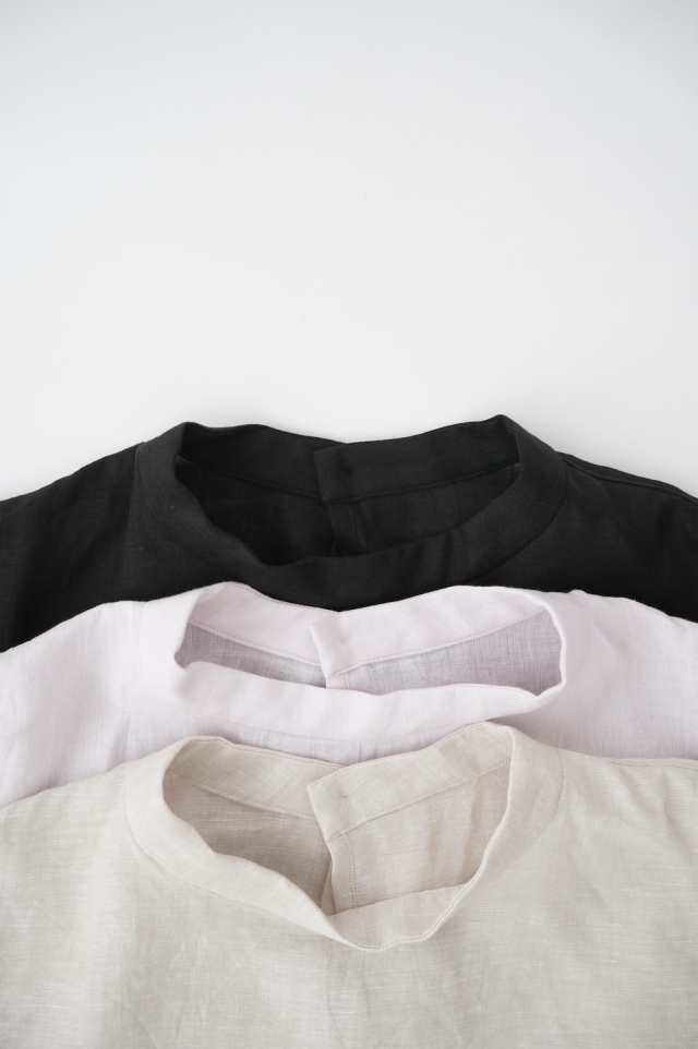 klause バンドカラーシャツ（ハーマンズリネン）