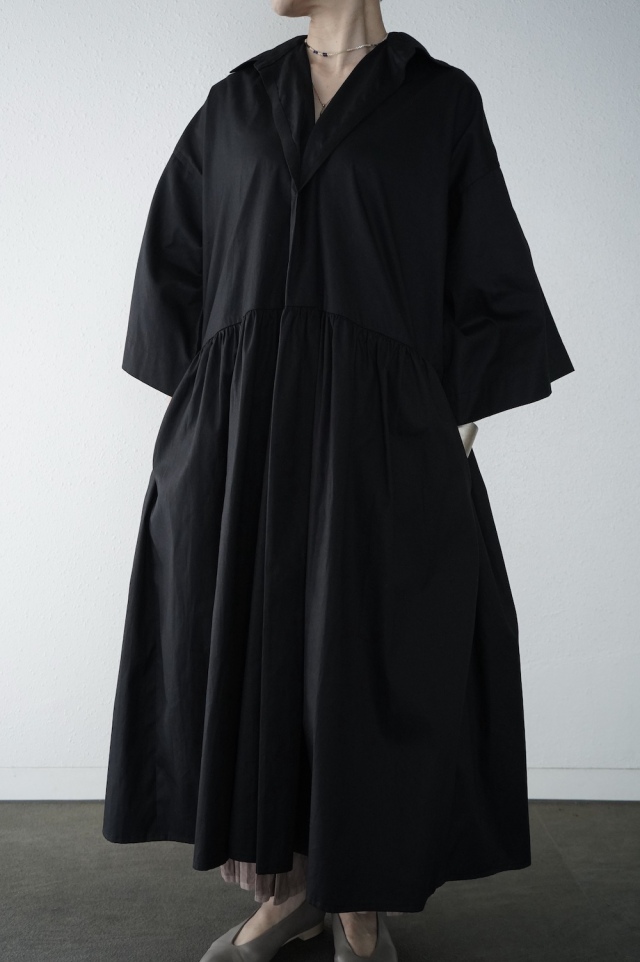 NATIVE VILLAGE ”NO,3/night vail”　ワイドスリーブワンピース