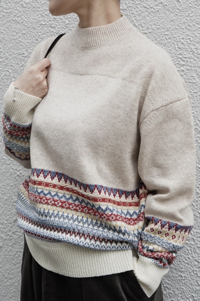 ASEEDONCLOUD Seiyako jacquard knit