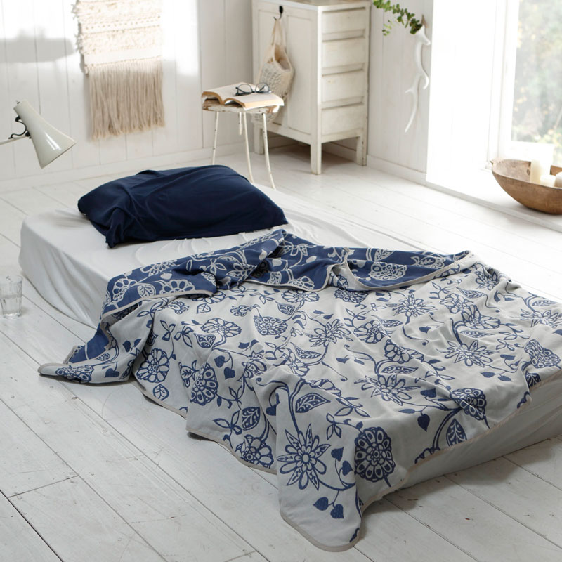 エイジア/インディゴ　ガーゼケット