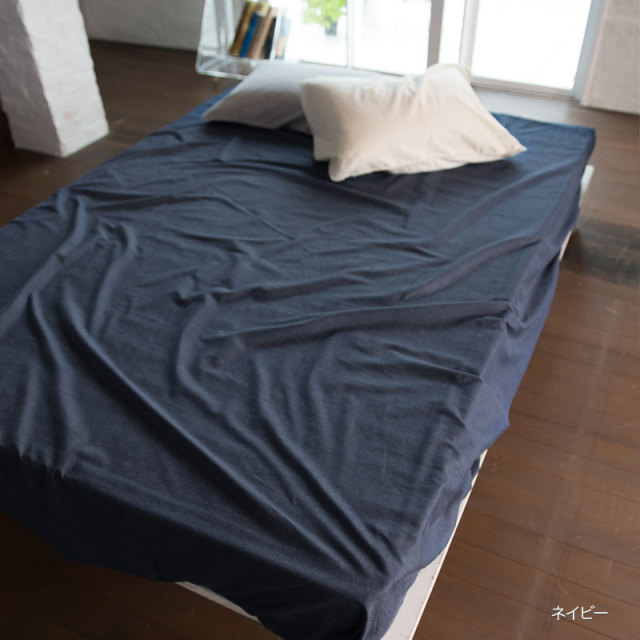ライトデニム　ベッドシーツ