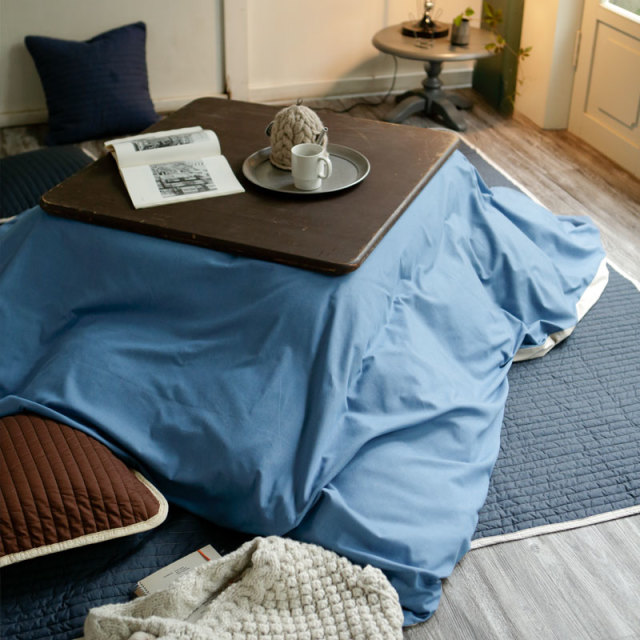 ライトデニム　こたつ布団カバー